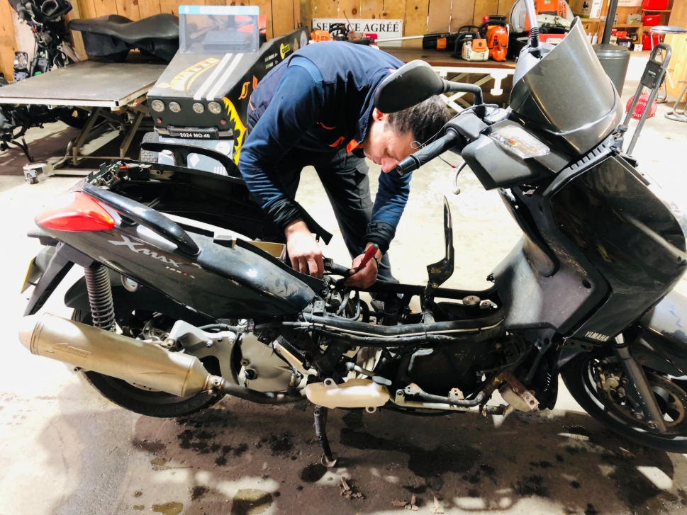 Reparation moto Capbreton